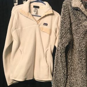 White Patagonia pullover